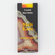 Tablette de Fondant de Cire Melt Eaze® – Agrumes Frais & Agate Jaune – 50 g