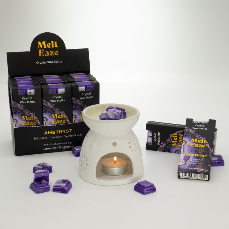 Tablette de Fondant de Cire Melt Eaze - Lavande & Améthyste