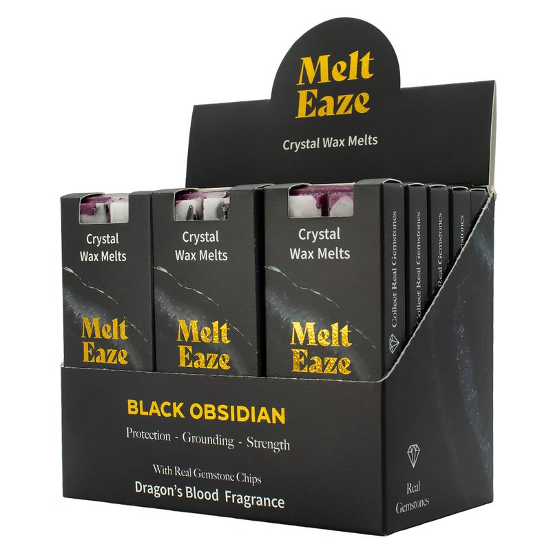Tablette de Fondant de Cire Melt Eaze – Sang de Dragon & Obsidienne Noire – 50 g