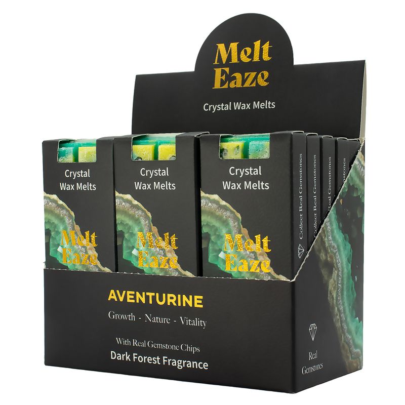 Tablette de Fondant de Cire Melt Eaze – Forêt Profonde & Aventurine – 50 g