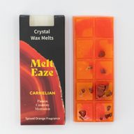 Tablette de Fondant de Cire Melt Eaze – Orange Épicée & Cornaline – 50 g