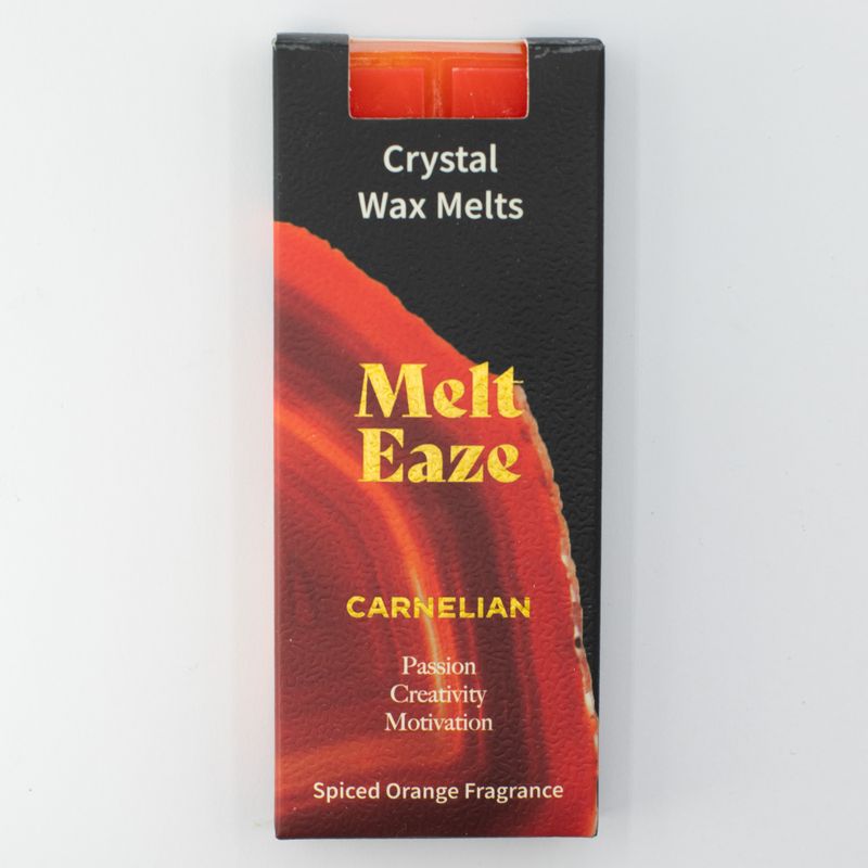 Tablette de Fondant de Cire Melt Eaze – Orange Épicée & Cornaline – 50 g