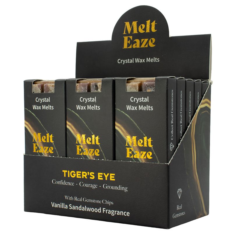 Tablette de Fondant de Cire Melt Eaze – Vanille & Bois de Santal & Œil de Tigre – 50 g