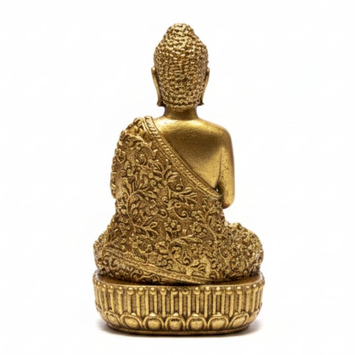 Miniature en laiton – Bouddha (110 g) – 76 mm