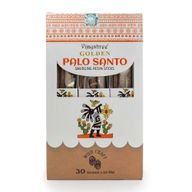 30g Bâtons de Résine de Palo Santo Doré pour Purification (6 pièces)