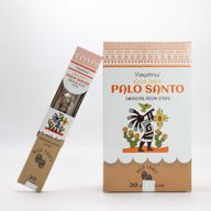 30g Bâtons de Résine de Palo Santo Doré pour Purification (6 pièces)