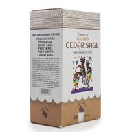 30g Bâtons de Résine de Cèdre Sauge Doré pour Purification (6 pièces)