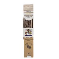 30g Bâtons de Résine de Cèdre Sauge Doré pour Purification (6 pièces)