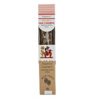 30 g de bâtons de résine à brûler Golden Nag Champa (6 pièces)