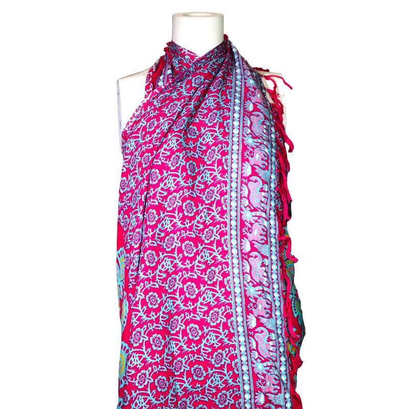 Paréos Mandala - Sarcelle Violet