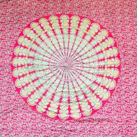 Paréos Mandala - Sarcelle Violet