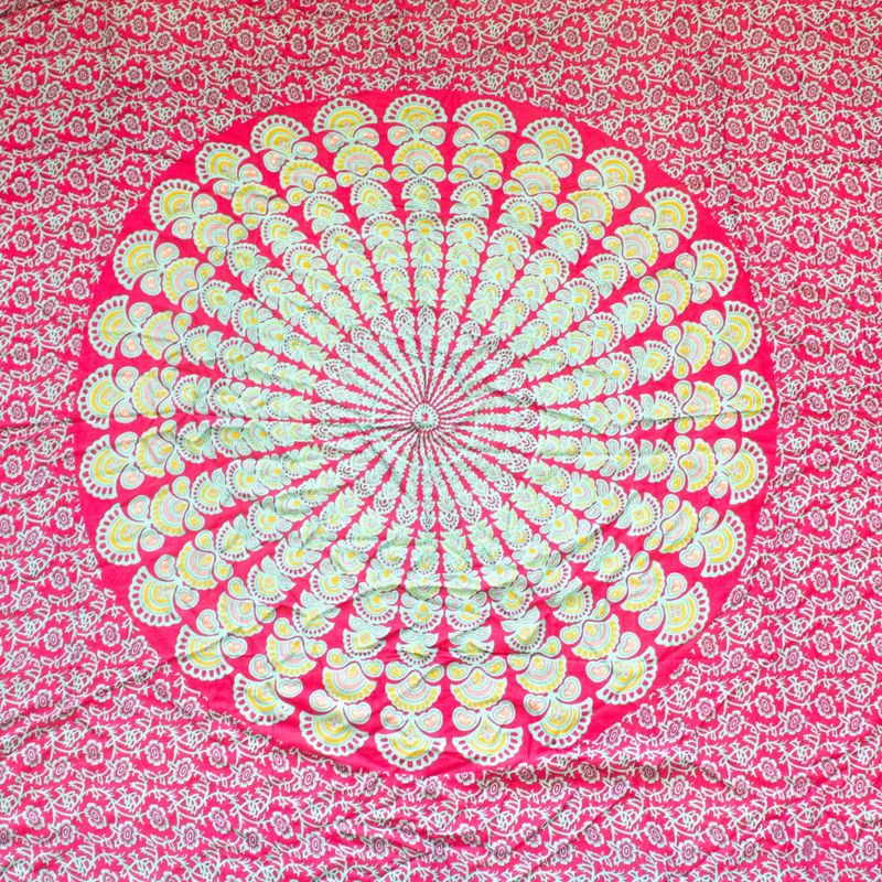 Paréos Mandala - Sarcelle Violet