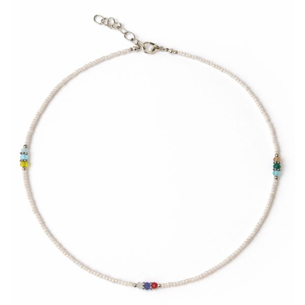 Collier Népalais en Pierre Extra-Fine - Perle & Perles Facettées