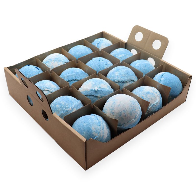 Bombes de Bain Cristal - Eau - Marque Blanche