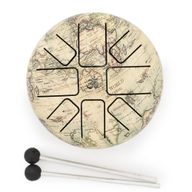 Tambour Tongue Drum Atlas Vintage – 14x7 cm