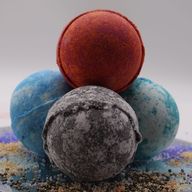 Bombe de Bain Cristal - Feu, Terre, Eau, Air (Pack Découverte)