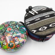 Tambour Hapi Mandala Feuille – Medium Bas – 14x7 cm