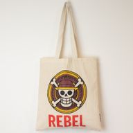 Sac cabas basique emblématique - REBEL - (40x37cm) - naturel 4oz