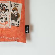Mini sac cabas Iconic- Maneki Neko (4 modèles assortis) - (24 x 18cm) - Naturel 4 oz