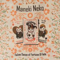 Mini sac cabas Iconic- Maneki Neko (4 modèles assortis) - (24 x 18cm) - Naturel 4 oz