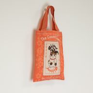 Mini sac cabas Iconic- Maneki Neko (4 modèles assortis) - (24 x 18cm) - Naturel 4 oz