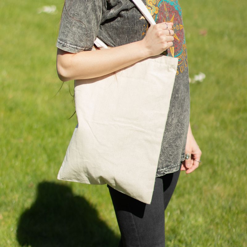 Sac Tote Toni Iconique - Non imprimé (41 × 31 cm) - Naturel 10 oz