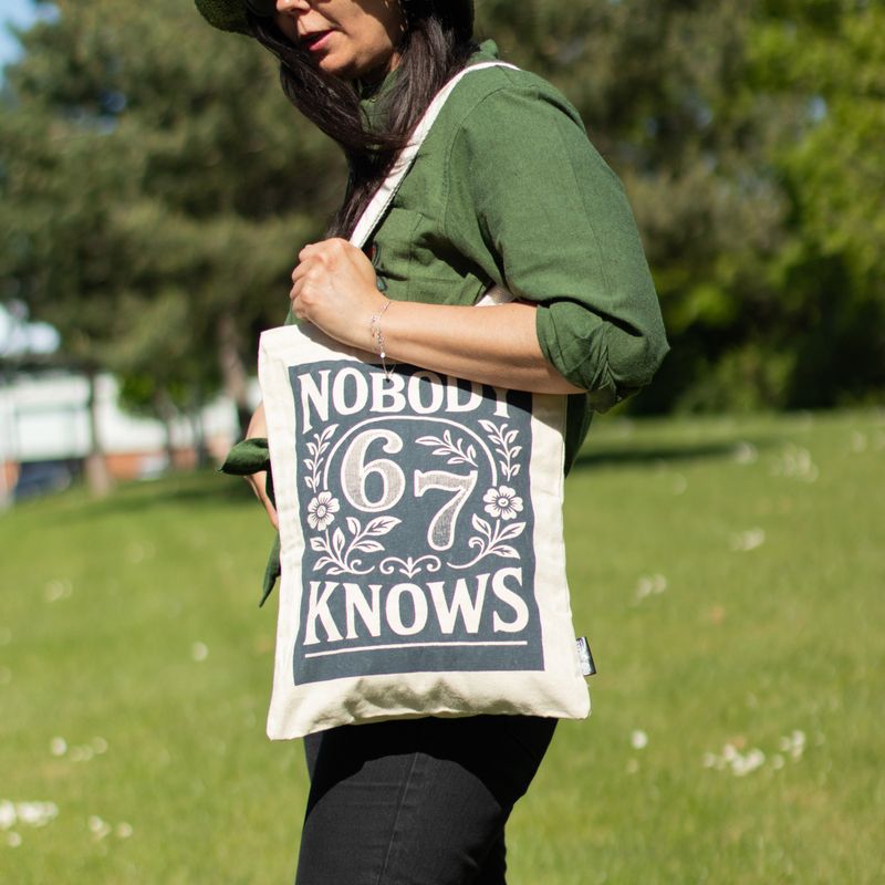 Sac Tote Toni Iconique - Nobody Knows 67 (42x30cm) - Naturel 10oz