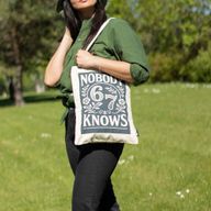 Sac Tote Toni Iconique - Nobody Knows 67 (42x30cm) - Naturel 10oz