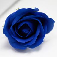 Roses de Savon  pour Bouquet- Medium/Indigo