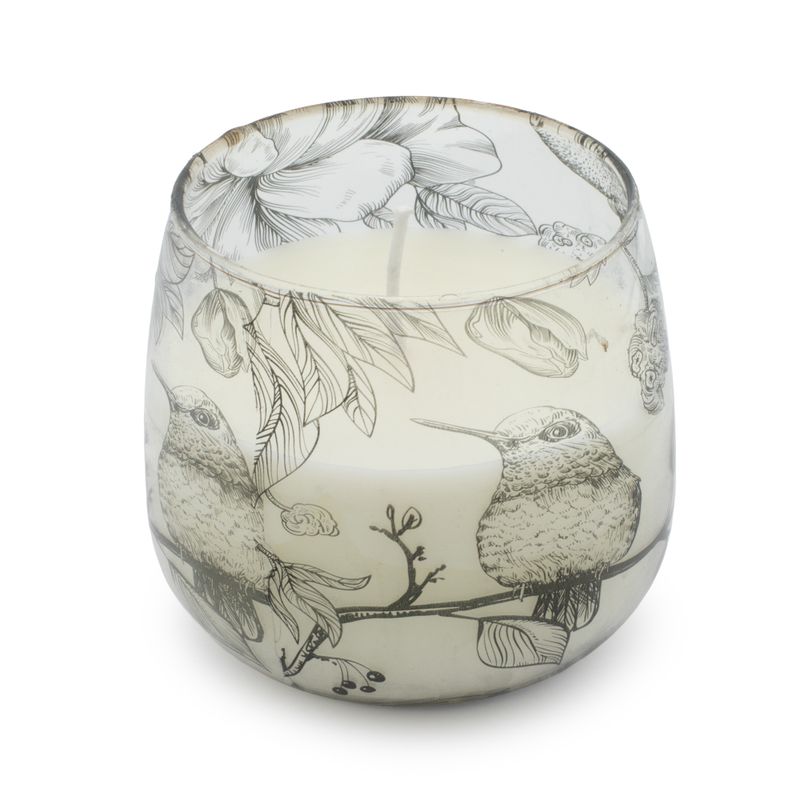 Bougie Illustrée en Verre – Collection Dessinée par la Flamme – Moyen