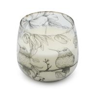 Bougie Illustrée en Verre – Collection Dessinée par la Flamme – Moyen
