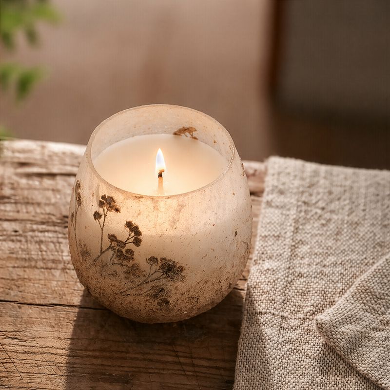 Bougie en Verre Forêt Lumineuse – Petit