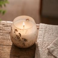 Bougie en Verre Forêt Lumineuse – Petit