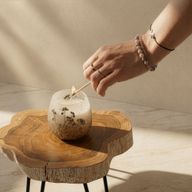 Bougie en Verre Forêt Lumineuse – Petit