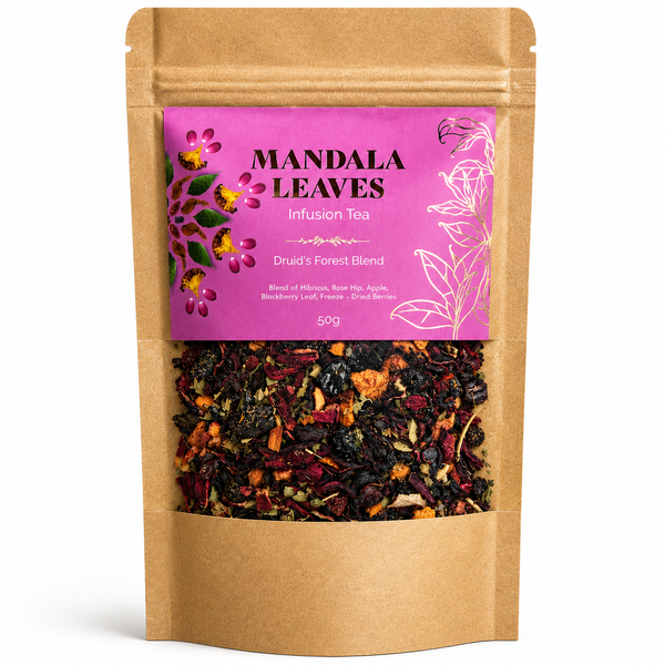 Thé Mandala Leaves – Mélange Forêt du Druide – 50 g
