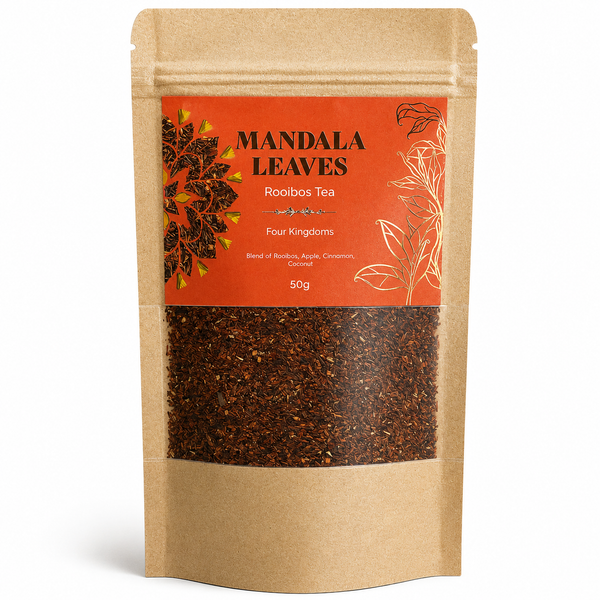 Rooibos Mandala Leaves – Mélange des Quatre Royaumes – 50 g
