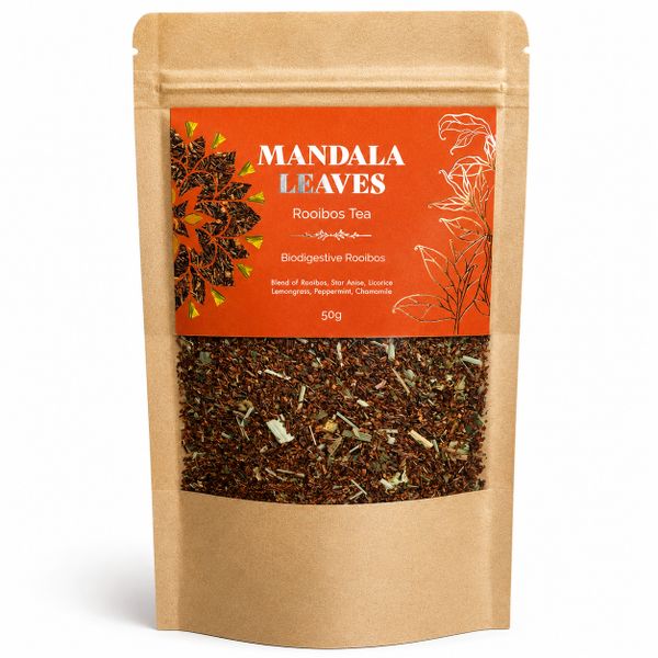 Thé Mandala Leaves – Rooibos Bio Digestif – 50 g