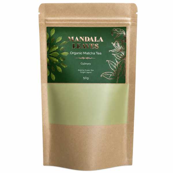 Thé Mandala Leaves – Matcha Bio Culinaire – 50 g