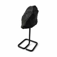 Échantillons minéraux sur socle métallique - Tourmaline noire