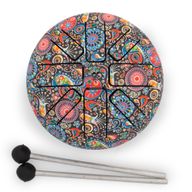 Petit Tambour Hapi Multicolore – 13x9 cm