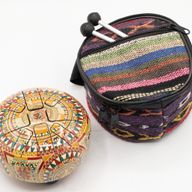 Petit Tambour Hapi Om Mandala – 13x9 cm