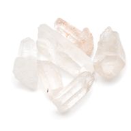 Ensemble de 6 échantillons minéraux - Cristaux de quartz de l'Himalaya