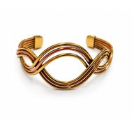 Bracelets Ondes Élémentaires en Cuivre – Modèles Assortis