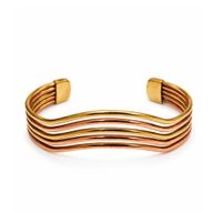Bracelets Ondes Élémentaires en Cuivre – Modèles Assortis