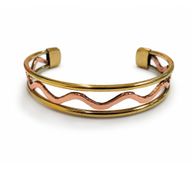 Bracelets Ondes Élémentaires en Cuivre – Modèles Assortis