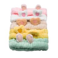 Jolis bandeaux de maquillage - Coeurs et oreilles (assortis)
