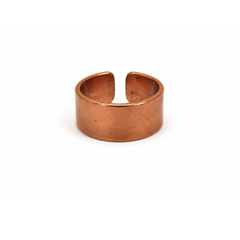 Bagues en Cuivre Artisanales avec Symboles – Motifs Assortis