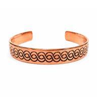 Bracelets en Cuivre Massif - Énergie Nomade - Gravures Assorties