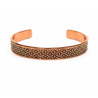 Bracelets en Cuivre Massif - Énergie Nomade - Gravures Assorties
