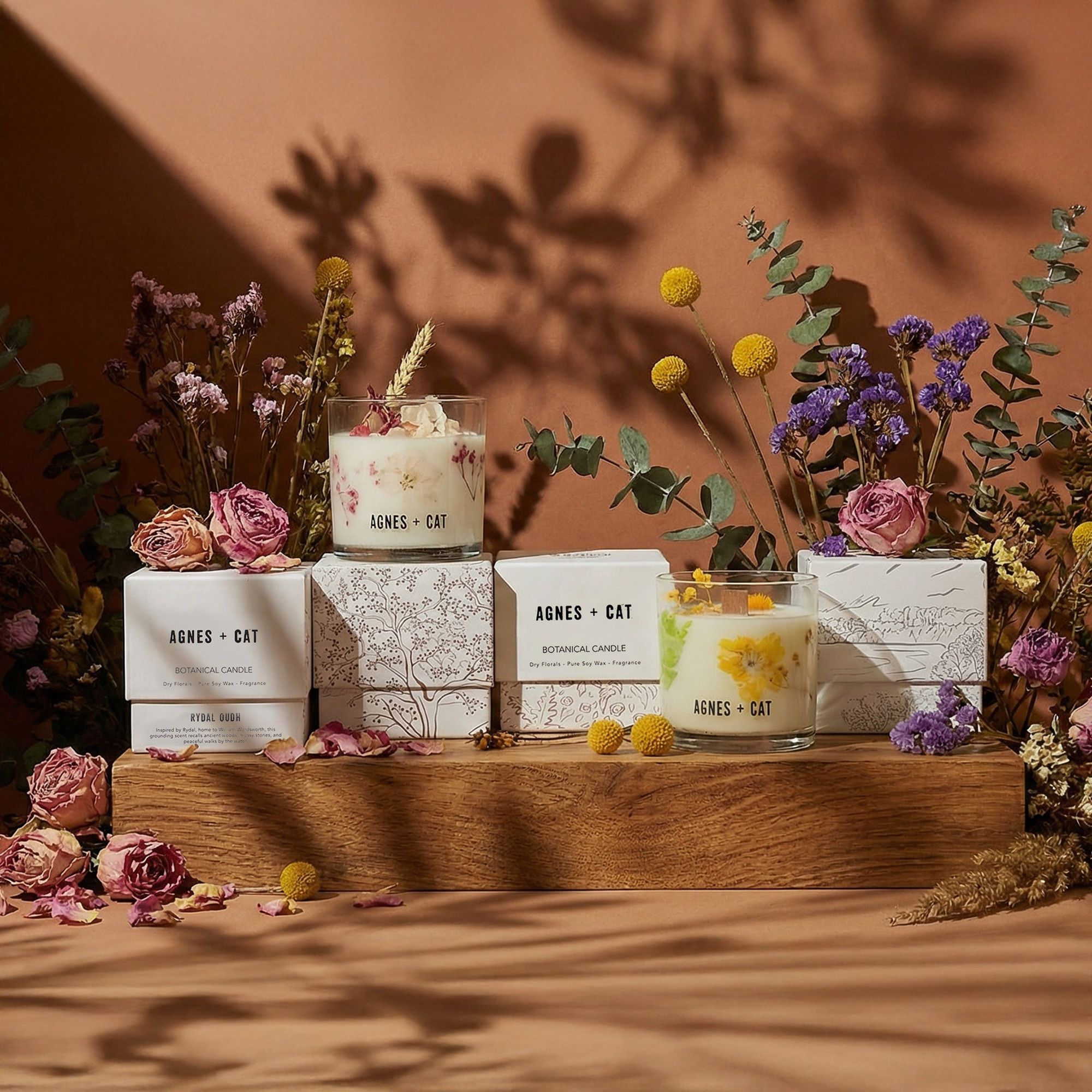 Bougies Botaniques Cire de Soja – Agnes & Cat